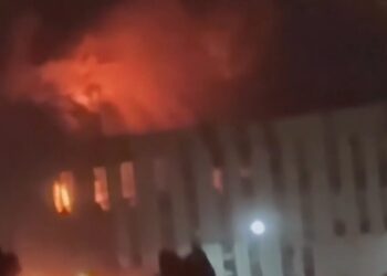 У російському бєлгороді вибухи: горить будівля технологічного університету, де збирали дрони – ЗМІ