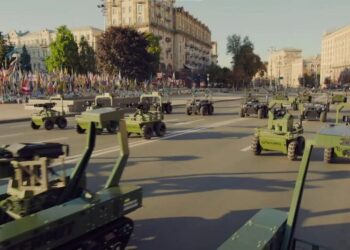 У Києві відбувся парад військових безпілотних систем та НРК