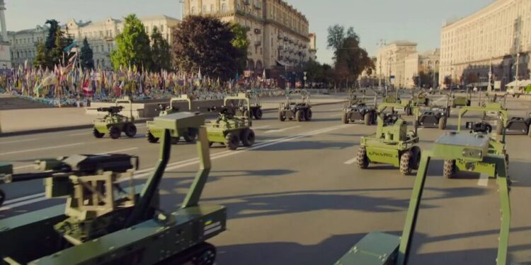 У Києві відбувся парад військових безпілотних систем та НРК