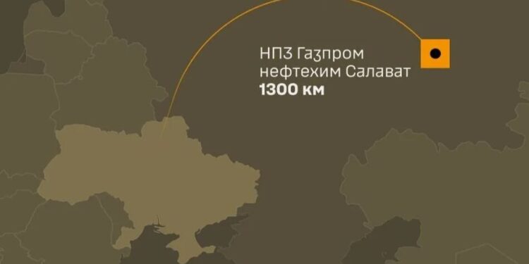 Генштаб підтвердив ураження одного з найбільших російських НПЗ у башкортостані