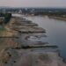 У Німеччині рівень води в Рейні впав до історичного мінімуму