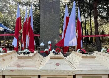 На Волині перепоховали останки 55 польських жертв трагедії 1943 року