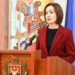 Санду закликала Молдову допомагати Україні транзитом зерна попри невдоволення фермерів