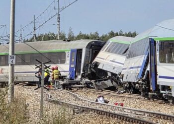 У Польщі поїзд зіткнувся з бетономішалкою та зійшов з рейок, є загибла і поранені