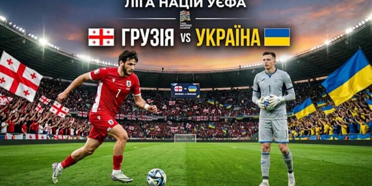 Ліга націй: Грузія-Україна – де та коли дивитися матч