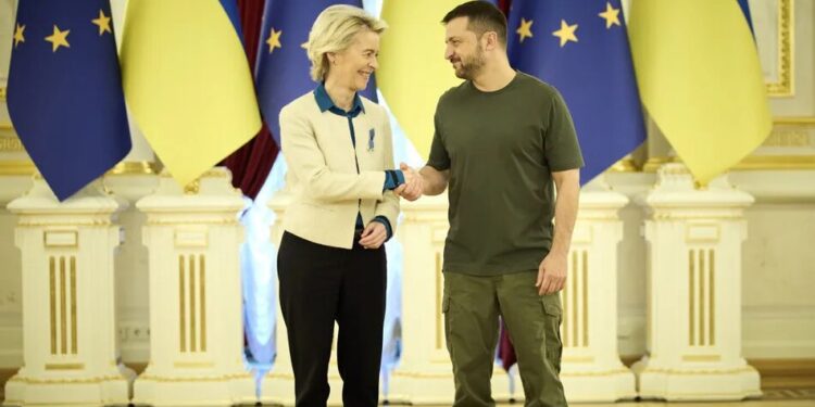 Зеленський і фон дер Ляєн обговорили проблему з фінансуванням української оборони і домовилися про зустріч у Нью-Йорку