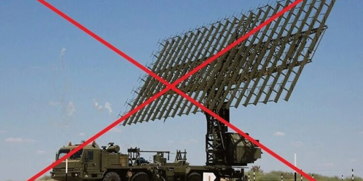 Дрон прикордонників уразив російську РЛС "Небо-У" за 100 млн доларів