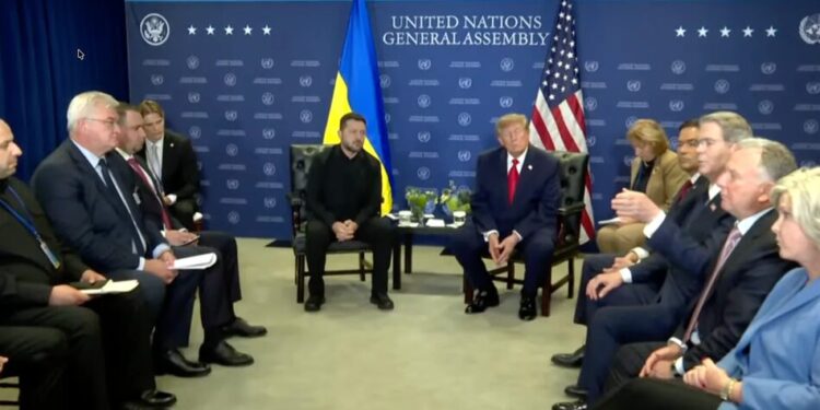 Зеленський зустрівся з Трампом на полях Генасамблеї ООН