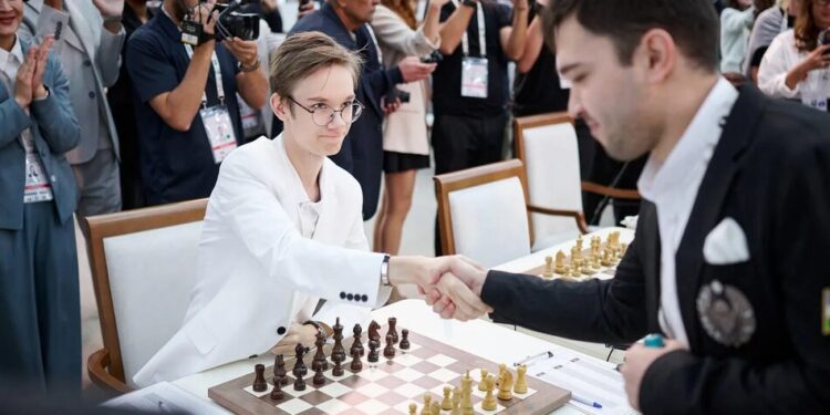 17-річний Ігор Самуненков виграв золото шахової Олімпіади на четвертій дошці