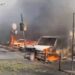 Ворог атакував Павлоград: є загиблі та 18 поранених, горять торговельні павільйони