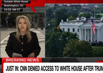Журналістів CNN та MS NOW не пустили до Білого дому після заборони Трампа
