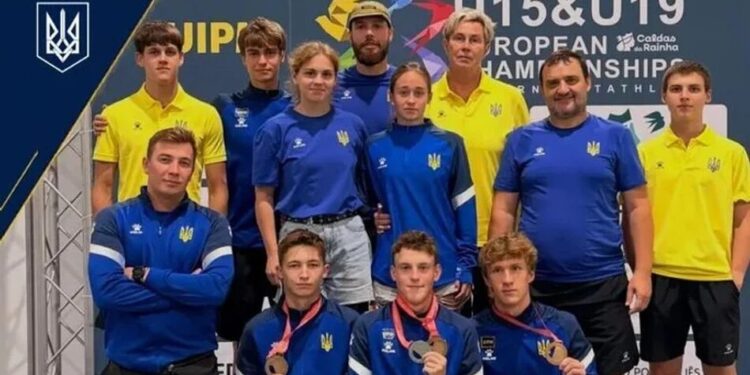 Українські п’ятиборці здобули дві медалі на чемпіонаті Європи U19