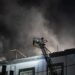 У Києві дрони влучили в офісну будівлю, уламки впали у двох районах