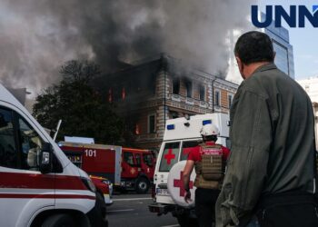 Удар рф зруйнував два поверхи будівлі НАН, відомо про двох загиблих науковців – Уповноважений із захисту державної мови