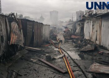Атака рф на Київ 24 вересня: фото наслідків удару по гаражному кооперативі на Оболоні