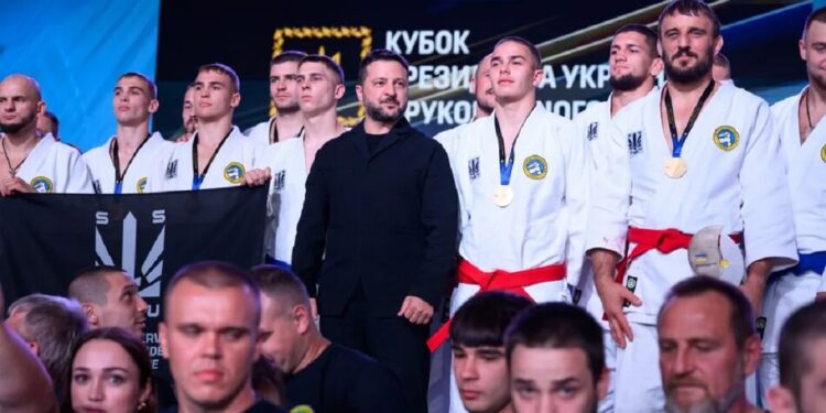 Зеленський заснував щорічний Кубок Президента України з рукопашного бою