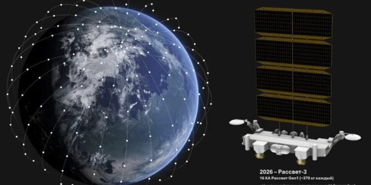 російський аналог Starlink за пів року так і не дістався робочої орбіти, частину супутників рф уже втратила