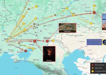 Чергова неспокійна ніч у росії: де лунали вибухи та оголошували повітряну тривогу