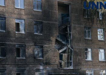 Удар "шахеда" по школі в Києві – як виглядає навчальний заклад після атаки рф (фоторепортаж)