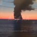 Біля російського Сочі масштабно горить нафтовий танкер