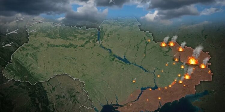 Десятки дронів, близько 10 потужних вибухів і зникло світло – "АТЕШ" повідомляє про гучну ніч у Донецьку