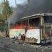 росіяни вдарили по рейсовому автобусу в Краматорську: 12 загиблих, ще 13 поранено