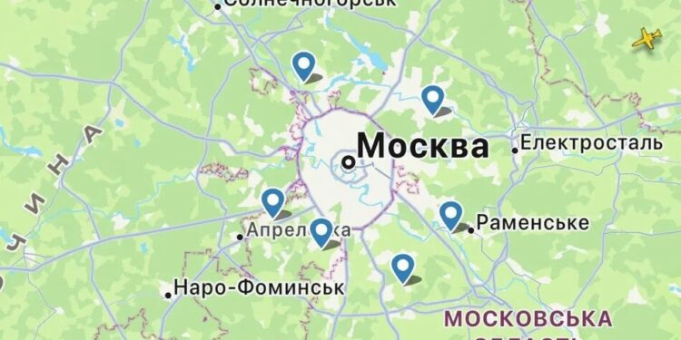 москву та область атакують дрони й кулі, в аеропортах затримали понад 370 рейсів