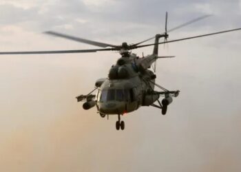 У рф розбився військовий вертоліт, загинув екіпаж