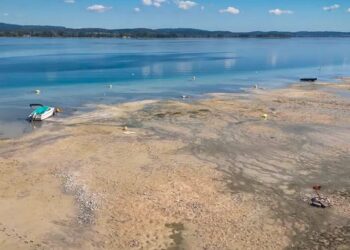 У Німеччині на Боденському озері через низький рівень води призупинили поромне сполучення