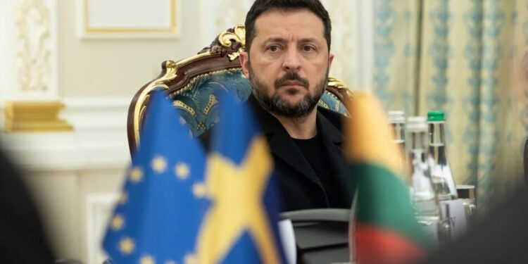 Зеленський обговорив із послами ЄС ППО, санкції та вступ України